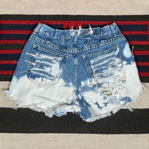 27w Vintage ‎ Lee Riders Trashed Cutoffs